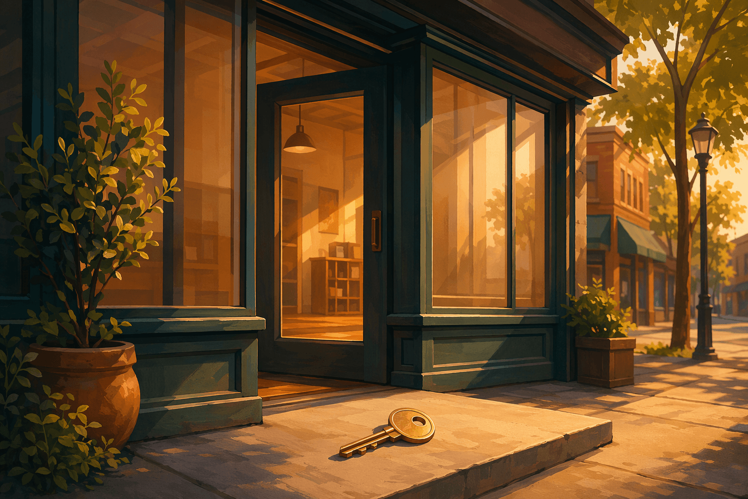 New Business Opening - illustration, Jake Team LLC