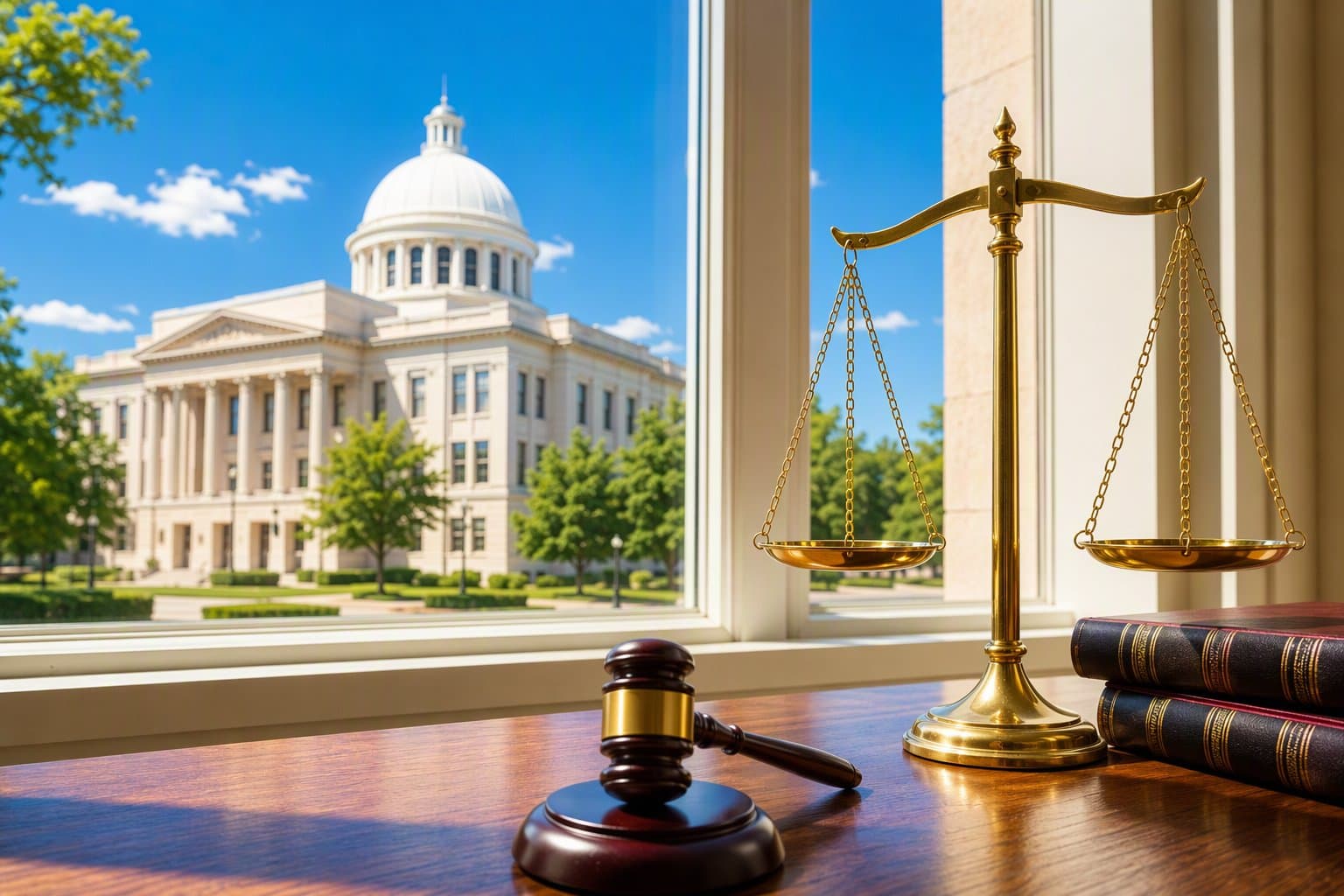 Melissa city hall justice - illustration, Jake Team LLC