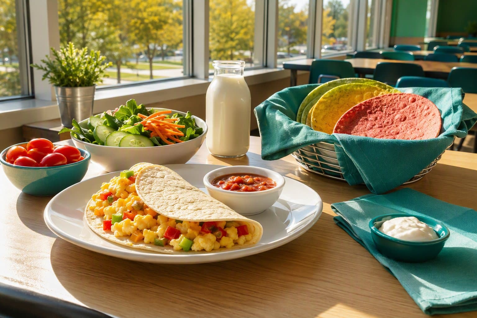 School Lunch Revamp - illustration, Jake Team LLC