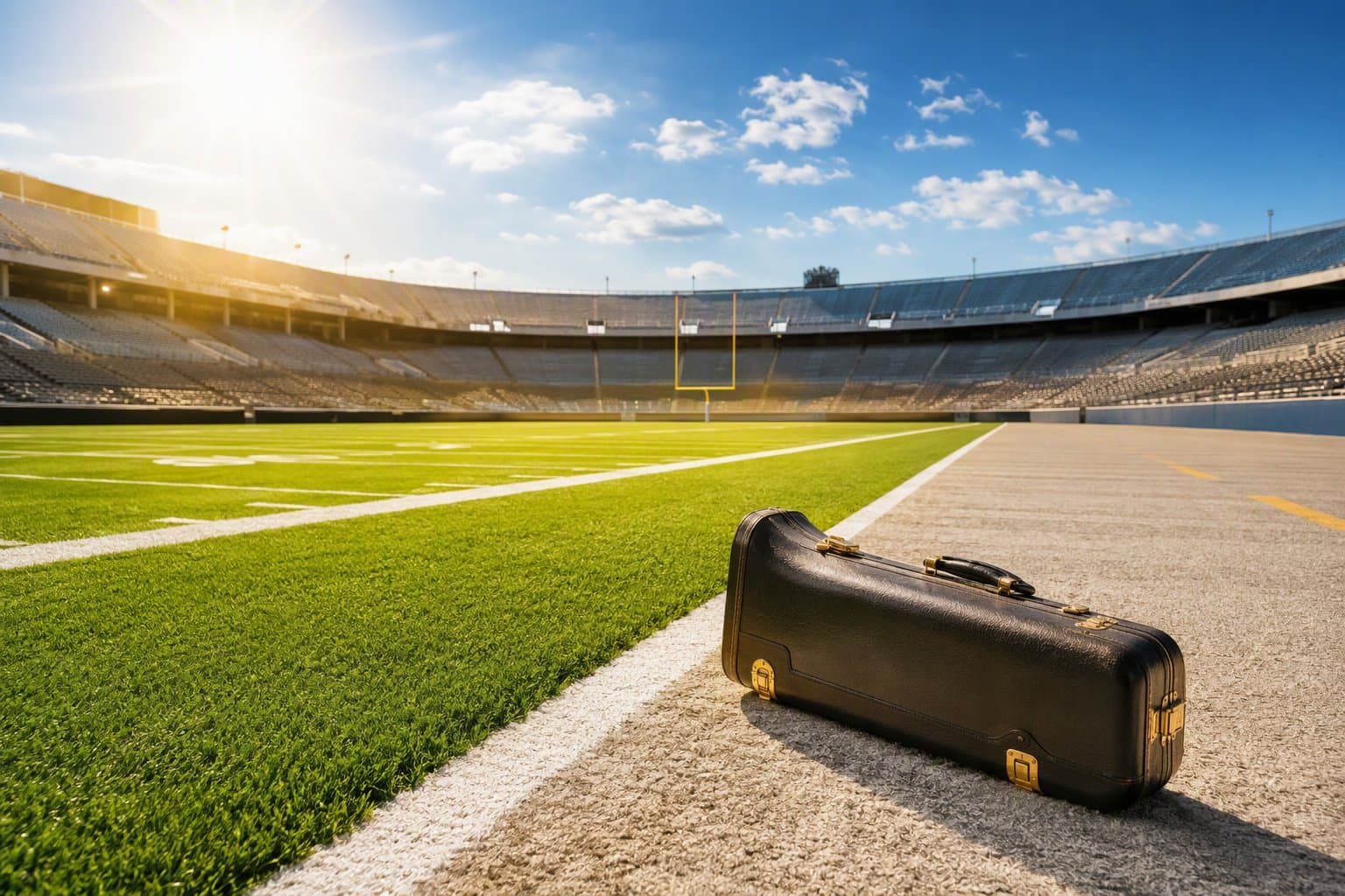 Marching Band Stadium - illustration, Jake Team LLC
