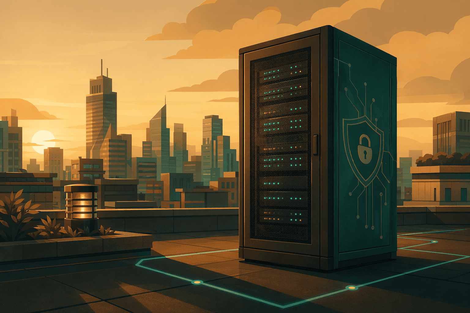 Data security - illustration, Jake Team LLC