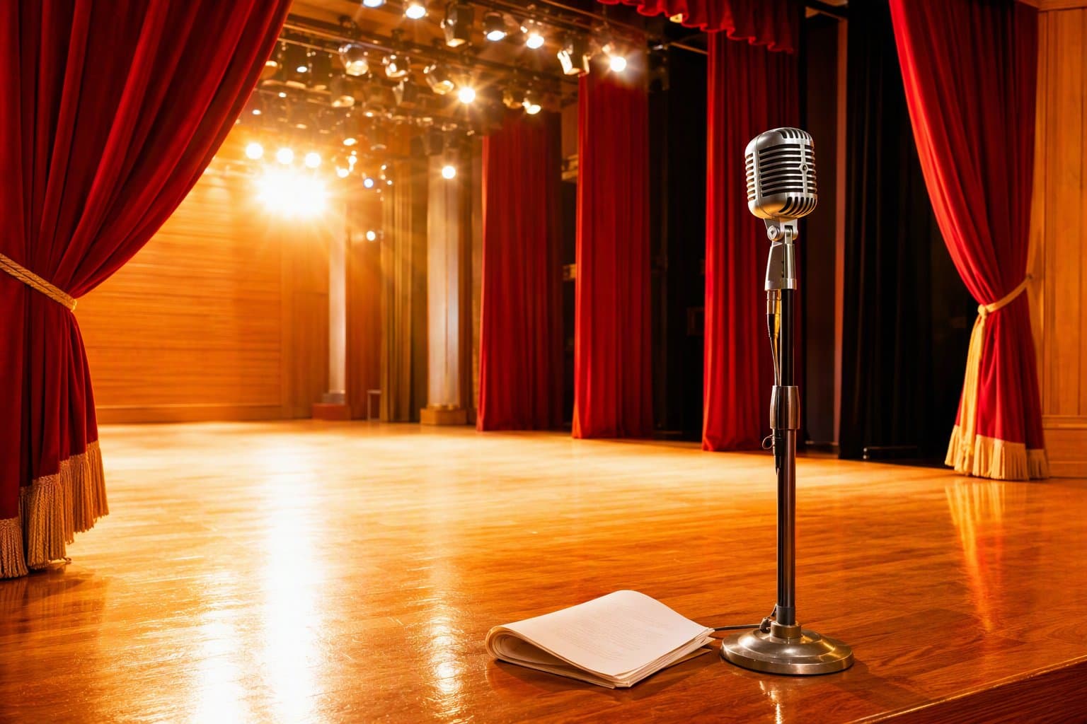 Melissa school theater - illustration, Jake Team LLC