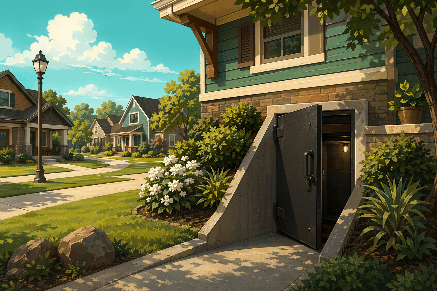 Safe rooms - illustration, Jake Team LLC