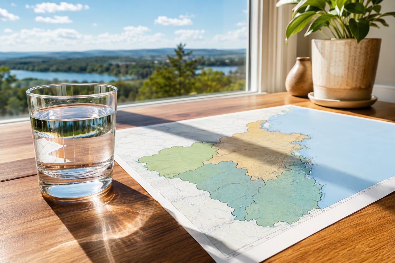 Regional Water Planning - illustration, Jake Team LLC