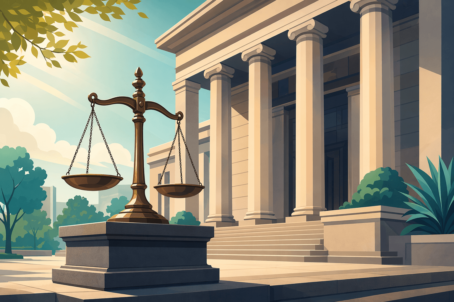 Justice served - illustration, Jake Team LLC