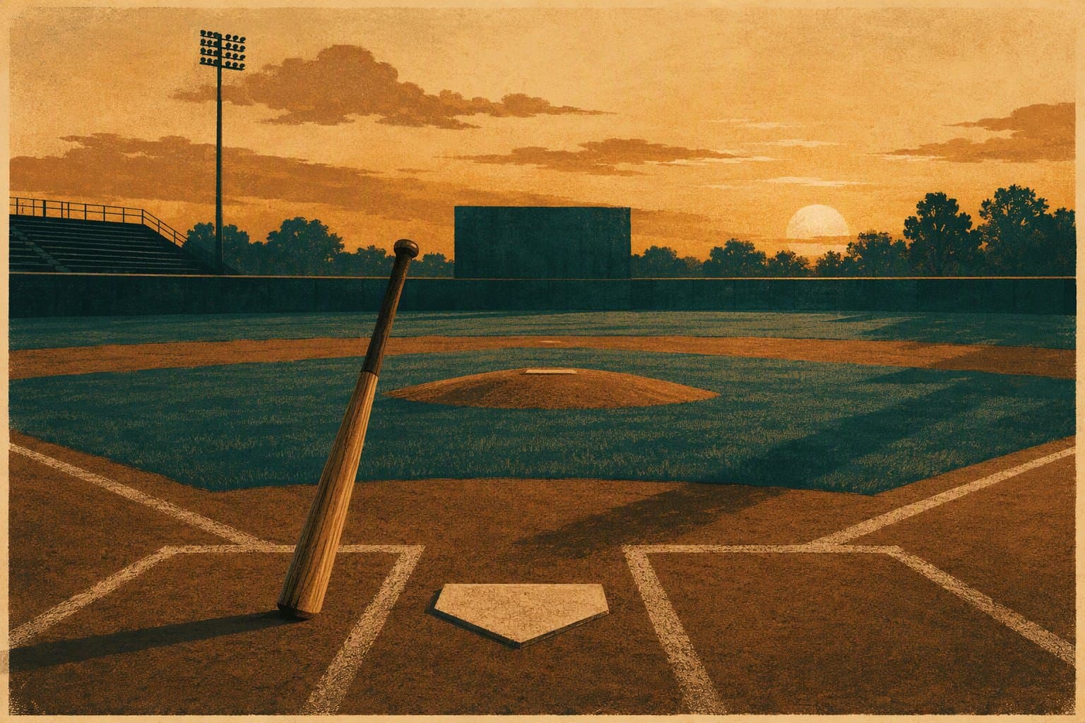 Baseball Victory - illustration, Jake Team LLC