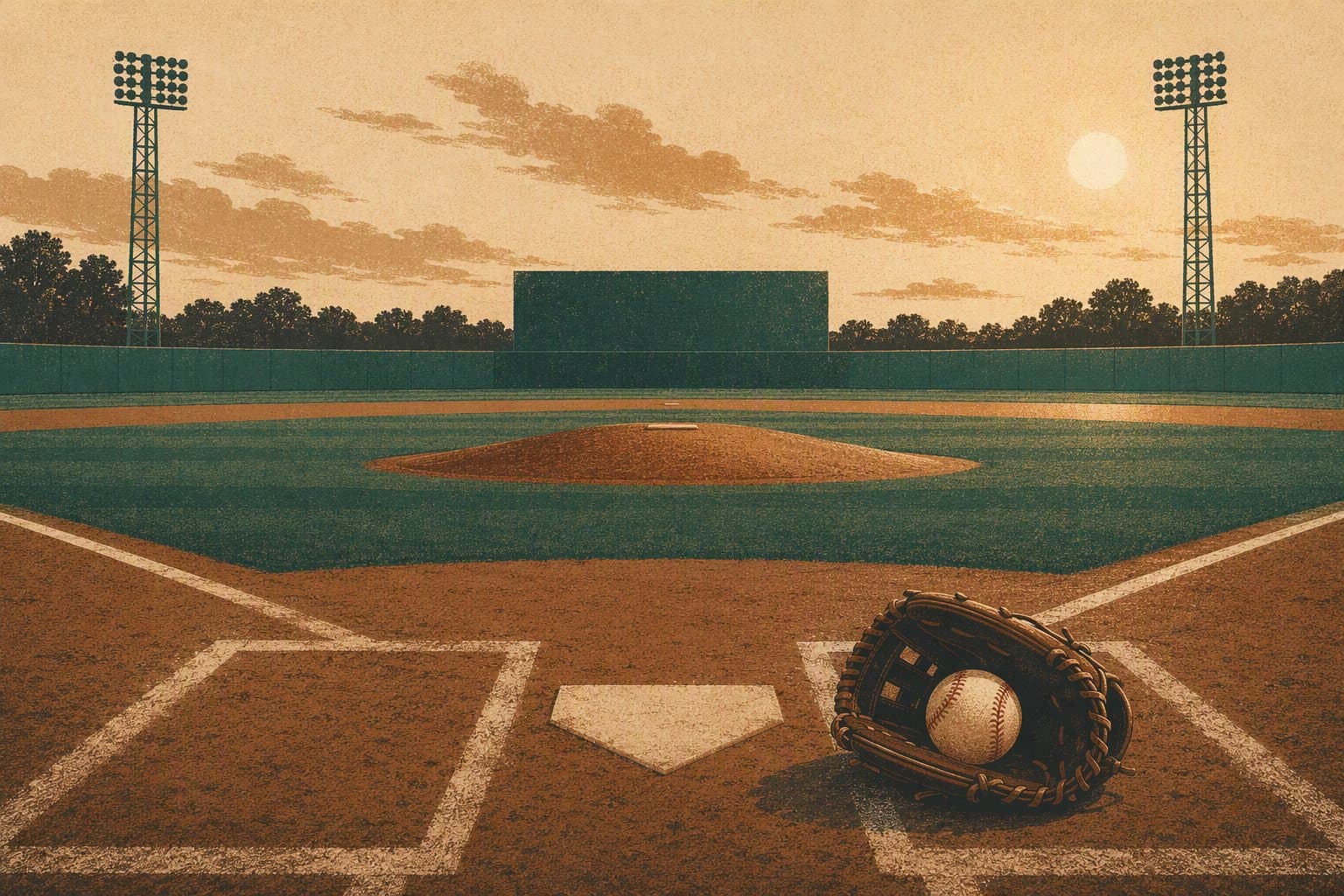 Baseball Victory - illustration, Jake Team LLC