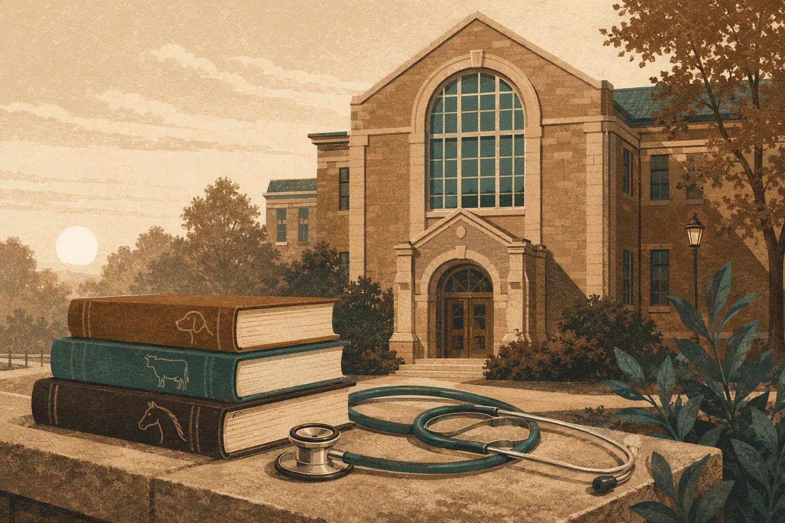 Veterinary Education - illustration, Jake Team LLC