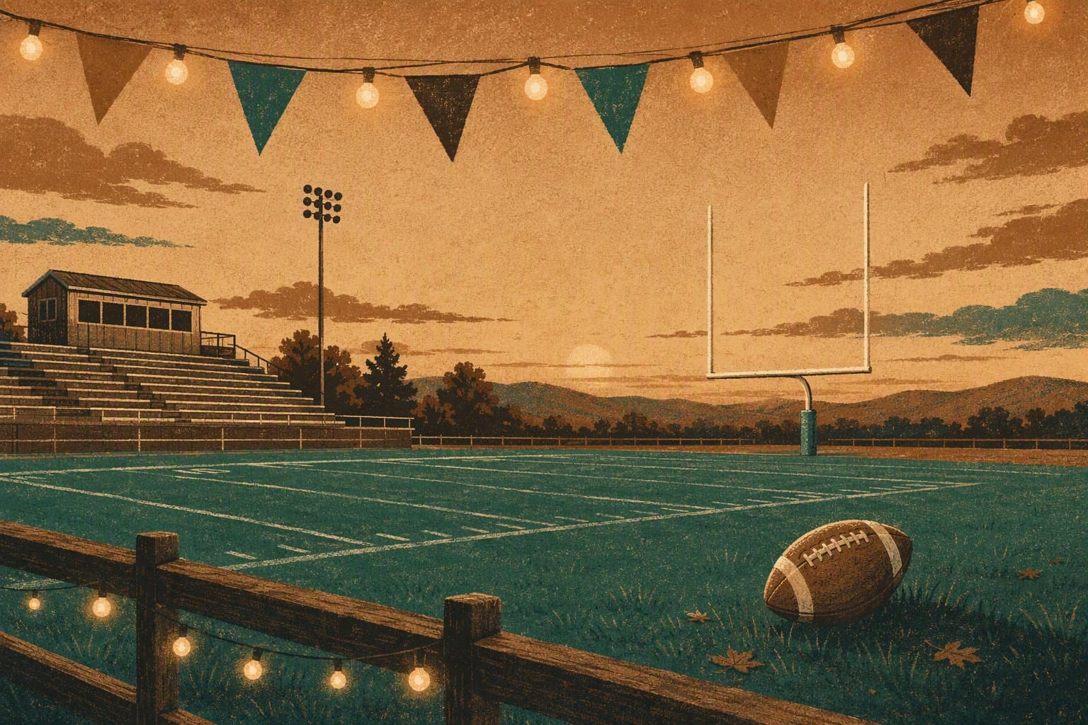 High School Rivalry - illustration, Jake Team LLC