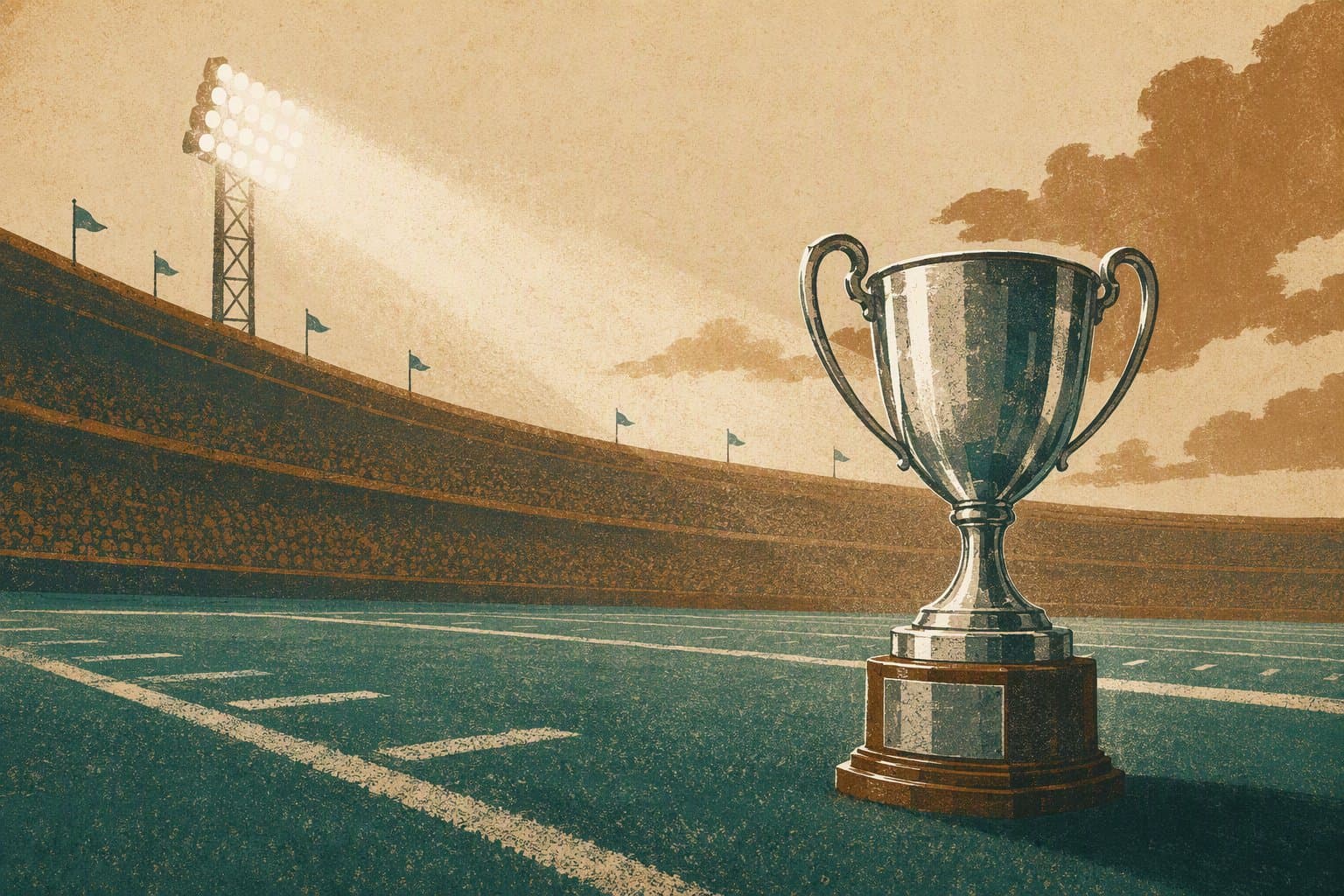 football victory - illustration, Jake Team LLC