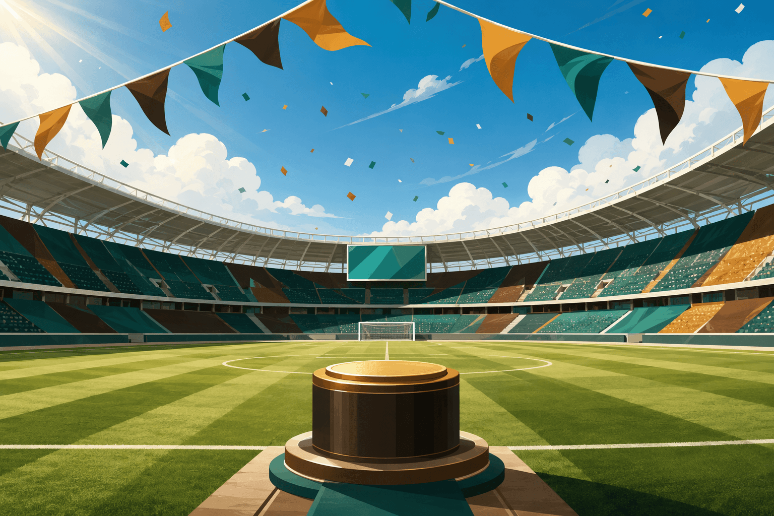 Victory Stadium - illustration, Jake Team LLC