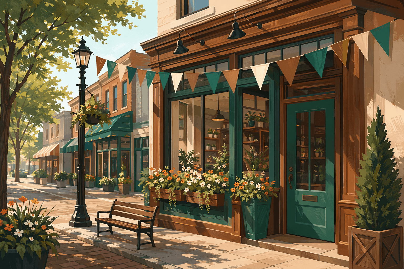 New Storefront Opening - illustration, Jake Team LLC