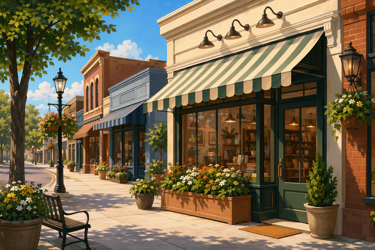 New Retail Storefront - illustration, Jake Team LLC