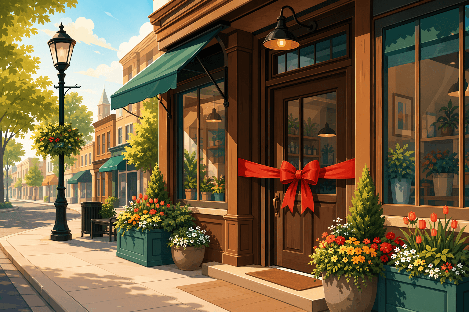 New Business Opening - illustration, Jake Team LLC