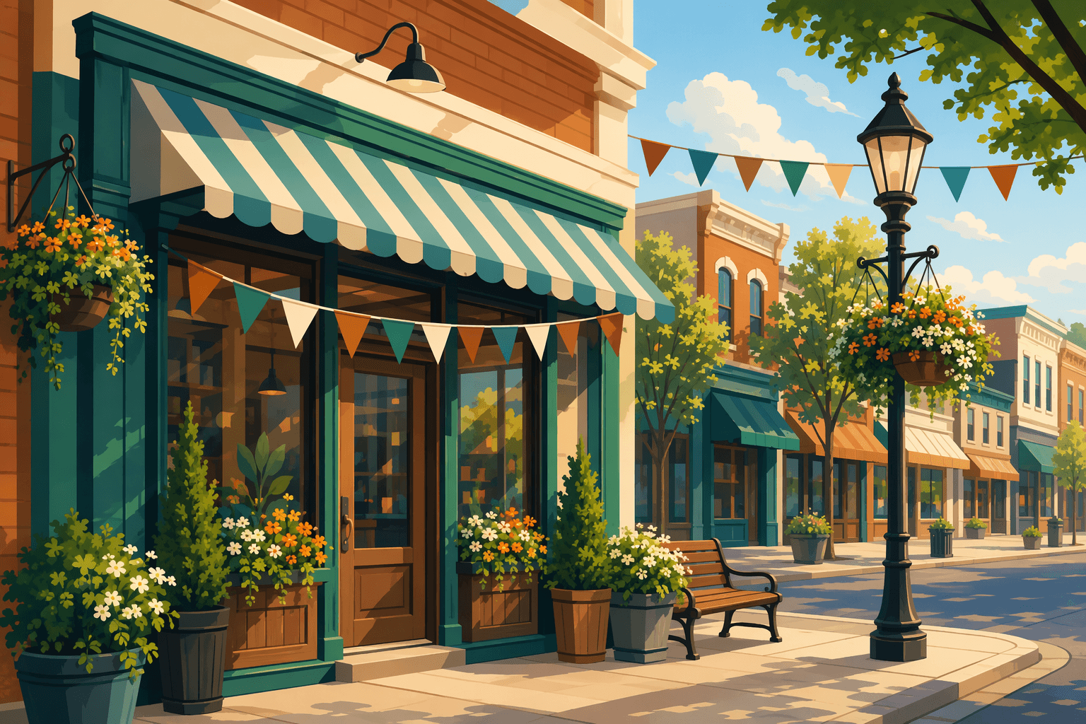 New Business Opening - illustration, Jake Team LLC