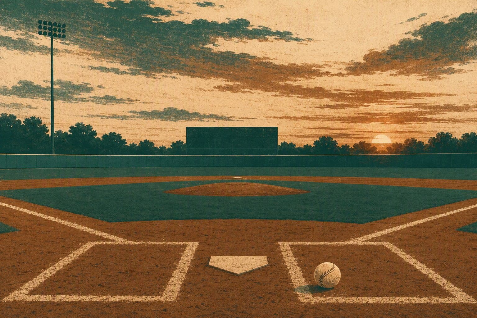 Baseball Victory - illustration, Jake Team LLC