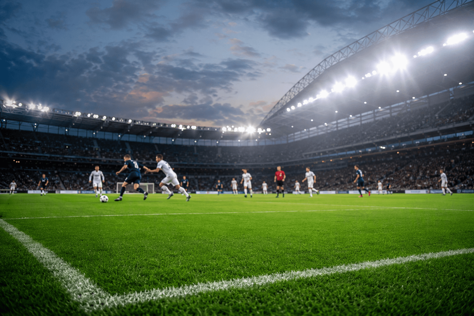 Soccer Match Tension - illustration, Jake Team LLC