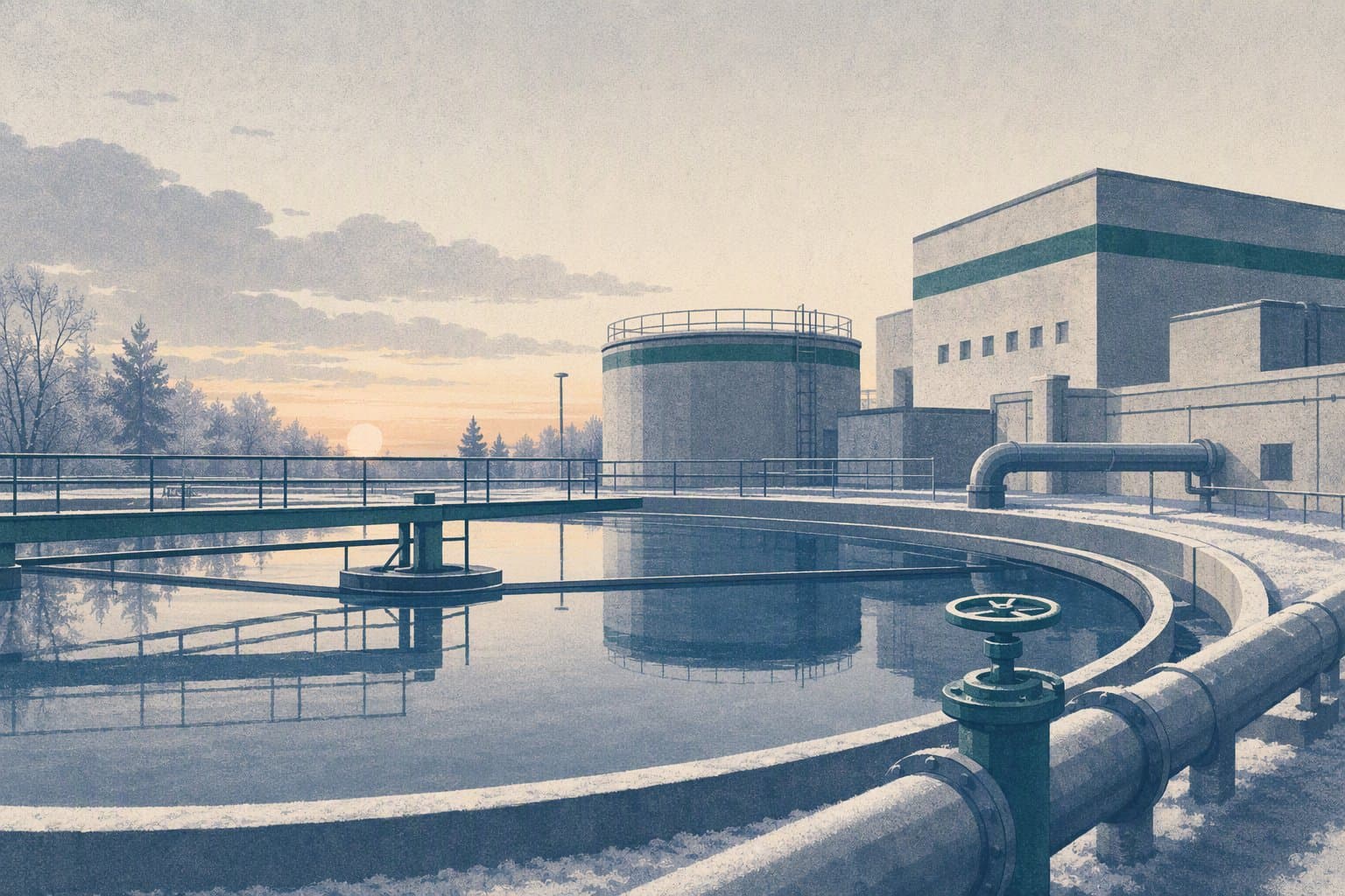 Winter Water Utility - illustration, Jake Team LLC