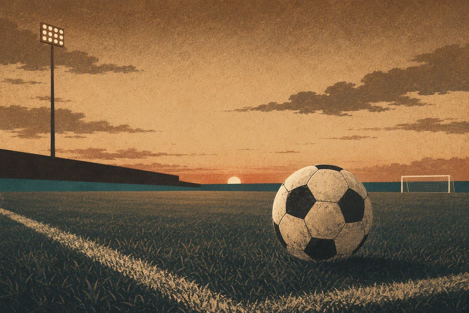 Soccer Victory - illustration, Jake Team LLC