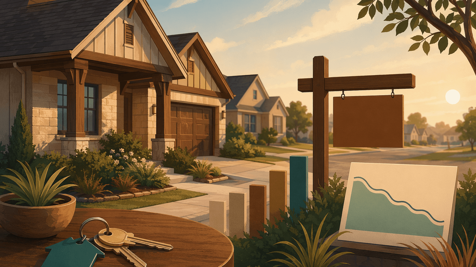 Melissa housing market. Illustration: Jake Team LLC