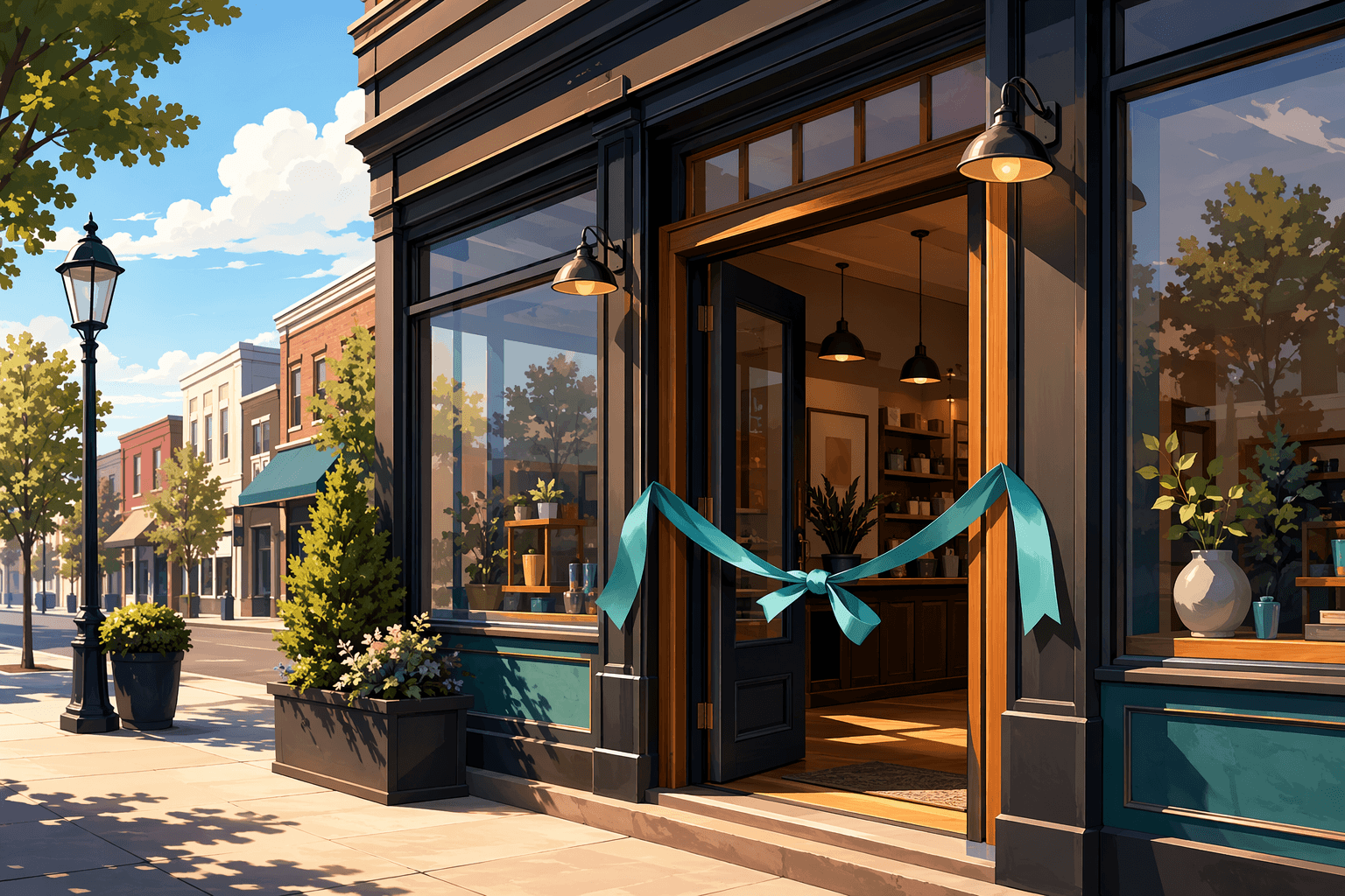 New business opening - illustration, Jake Team LLC