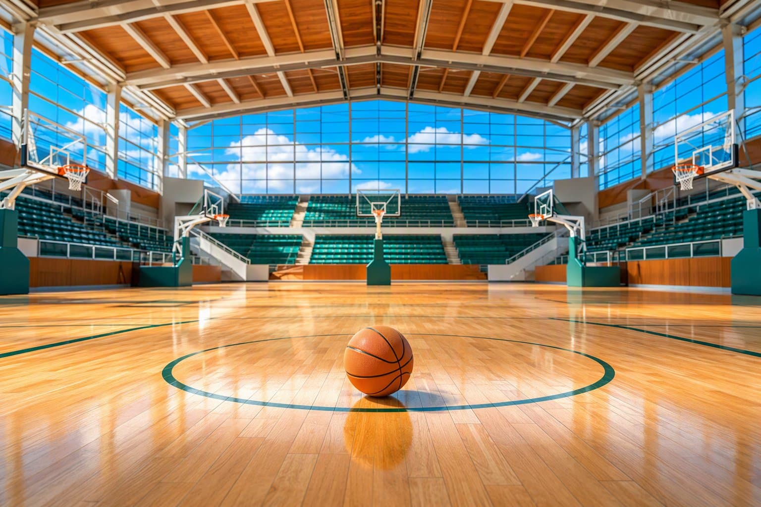 Balanced Basketball Victory - illustration, Jake Team LLC