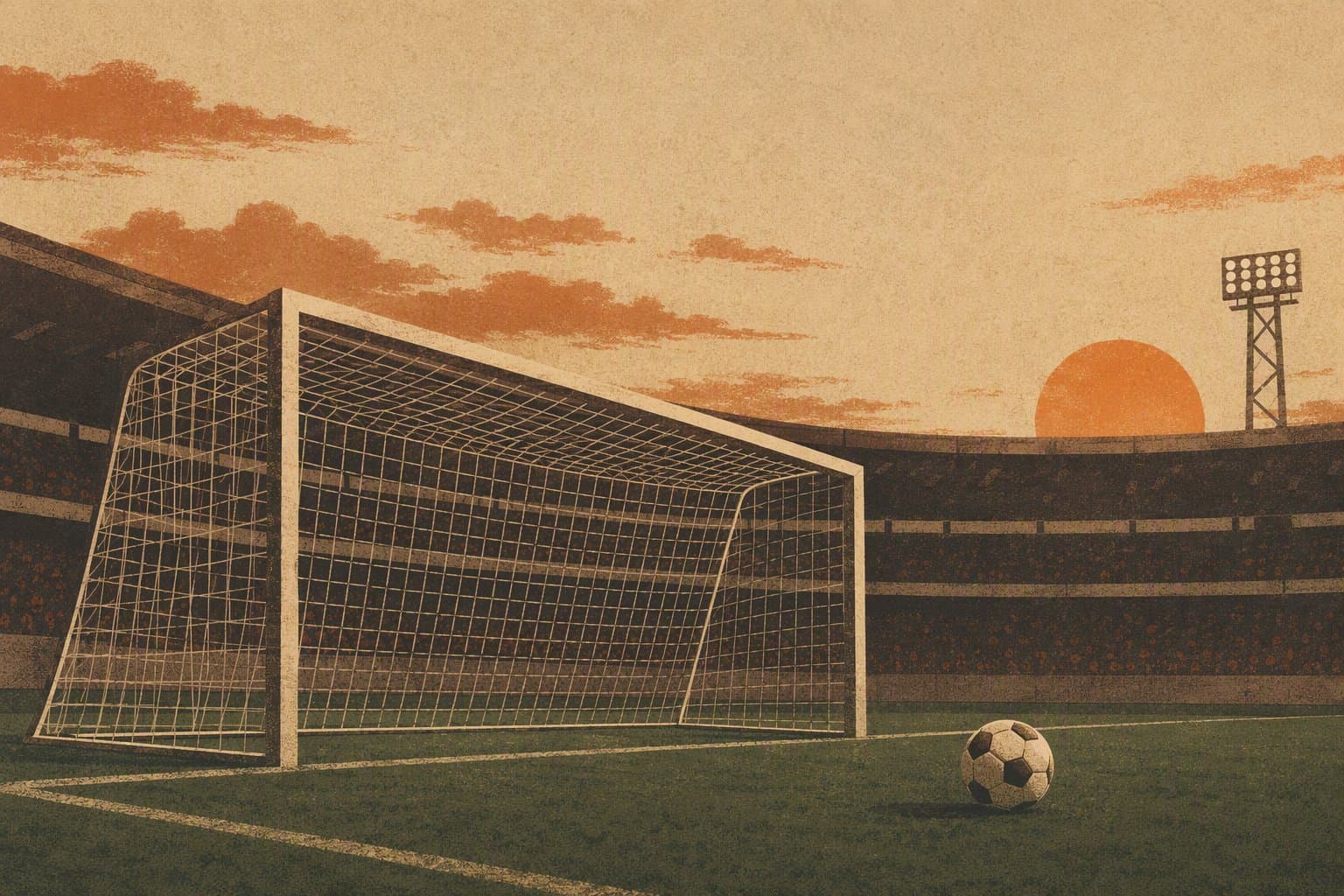 Soccer Match Draw - illustration, Jake Team LLC