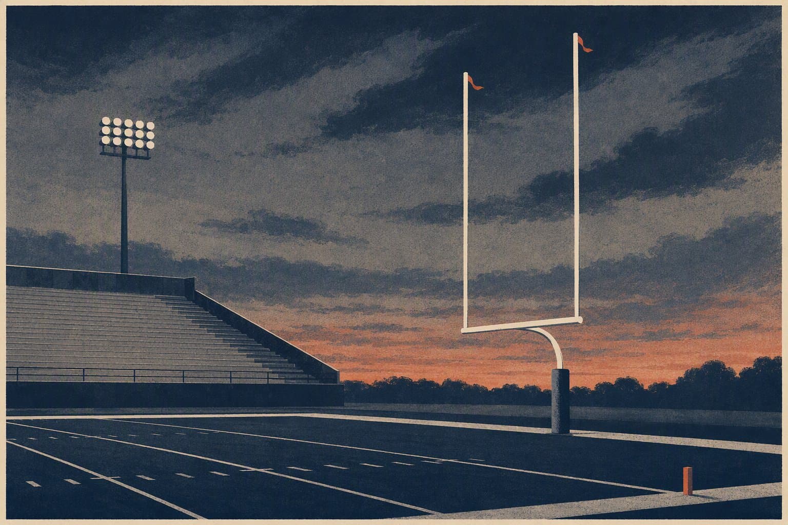 College Football Opening - illustration, Jake Team LLC