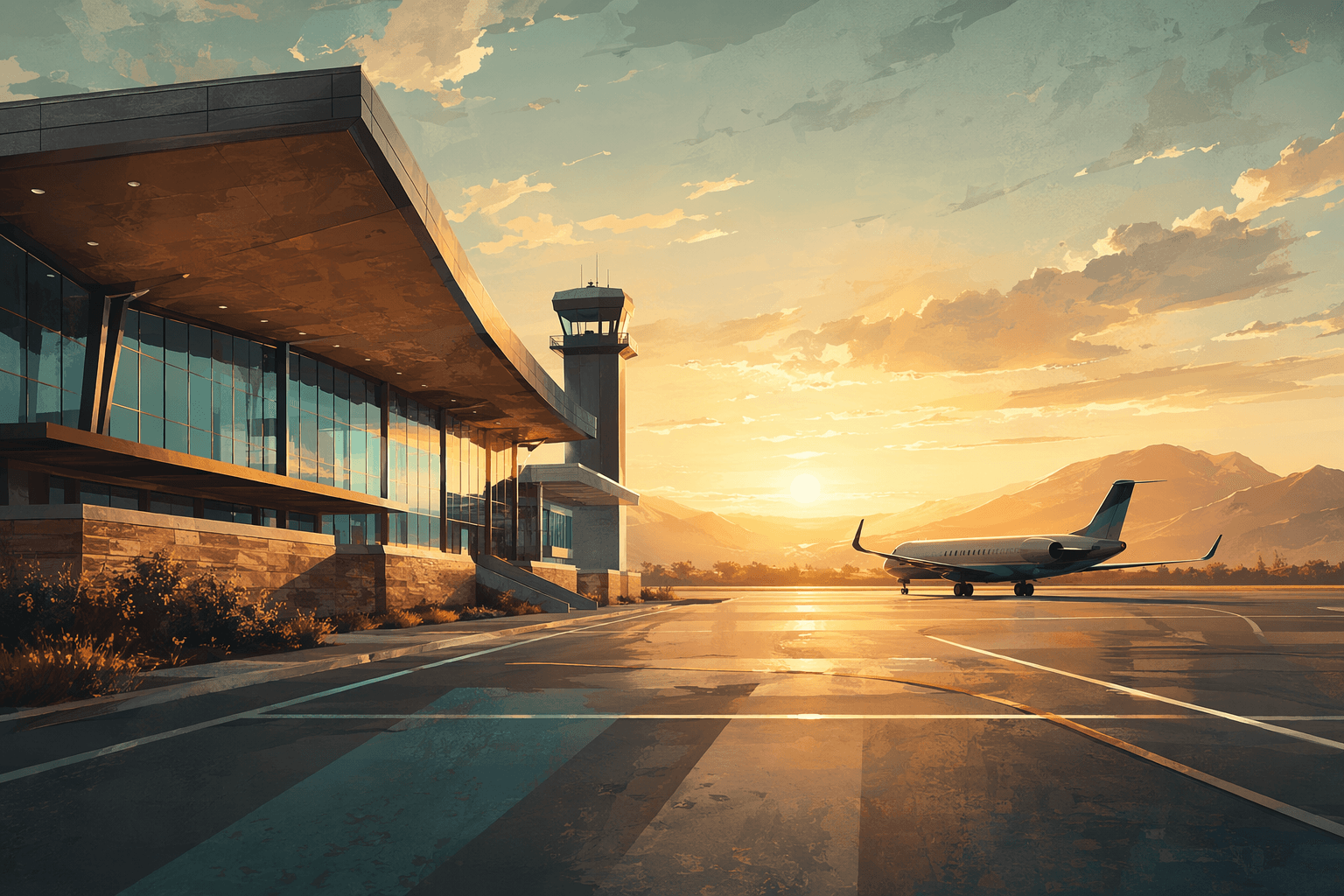 New Air Service - illustration, Jake Team LLC