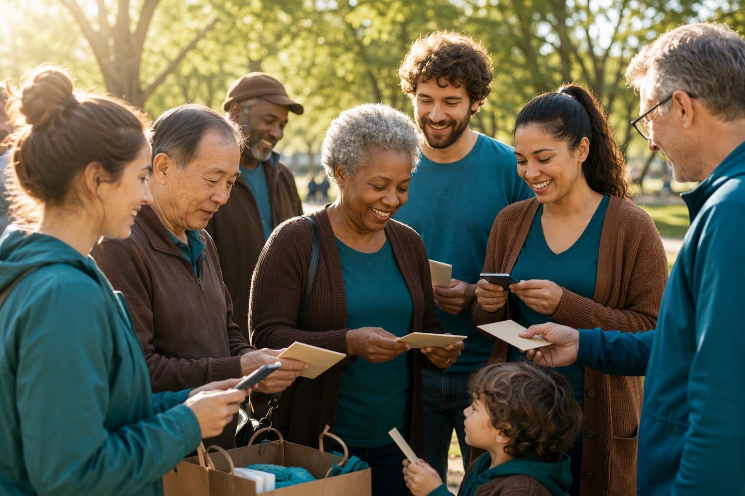 Community Giving - illustration, Jake Team LLC