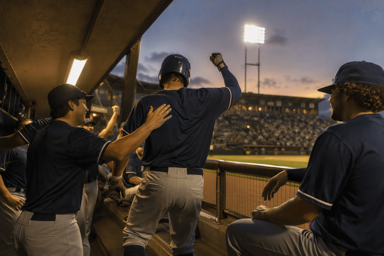 Baseball Victory - illustration, Jake Team LLC