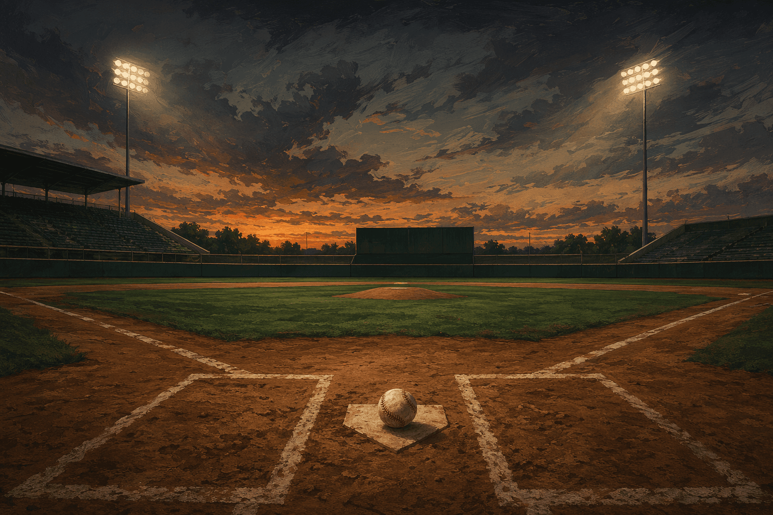 Baseball game - illustration, Jake Team LLC