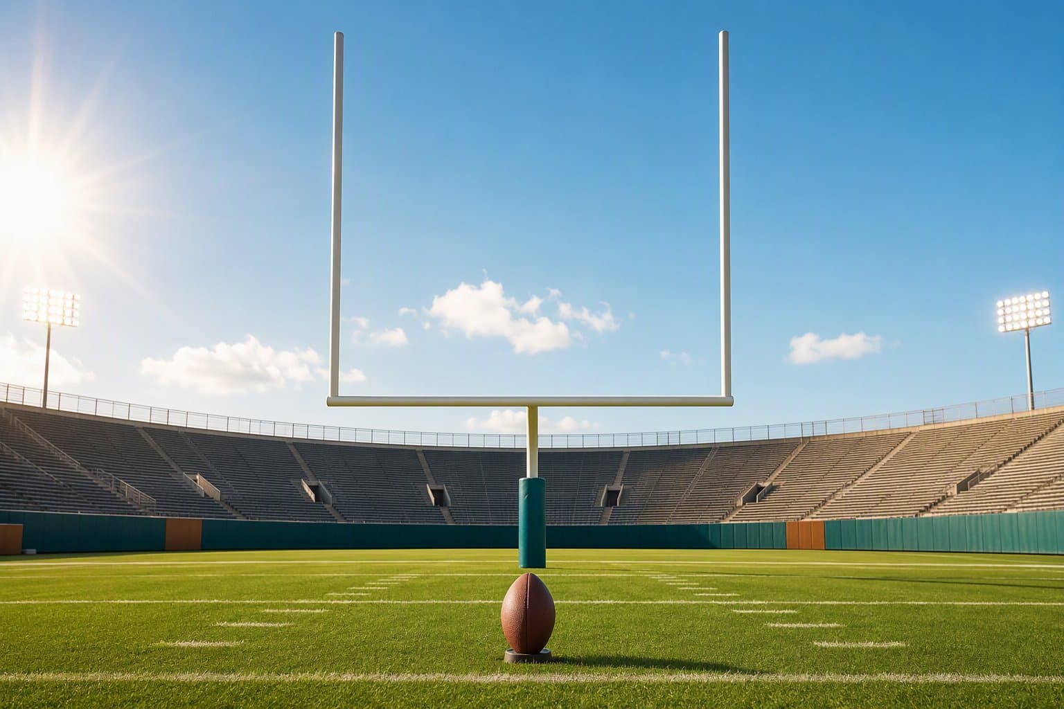 Game-winning field goal - illustration, Jake Team LLC