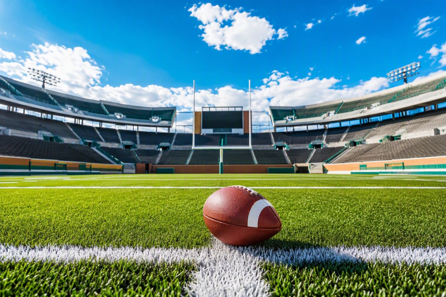 College football victory - illustration, Jake Team LLC